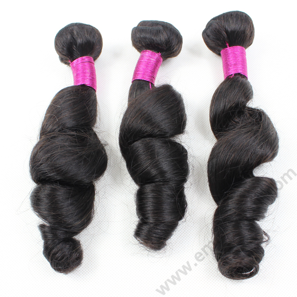 Colored Brazilian hair weave extensions LJ104